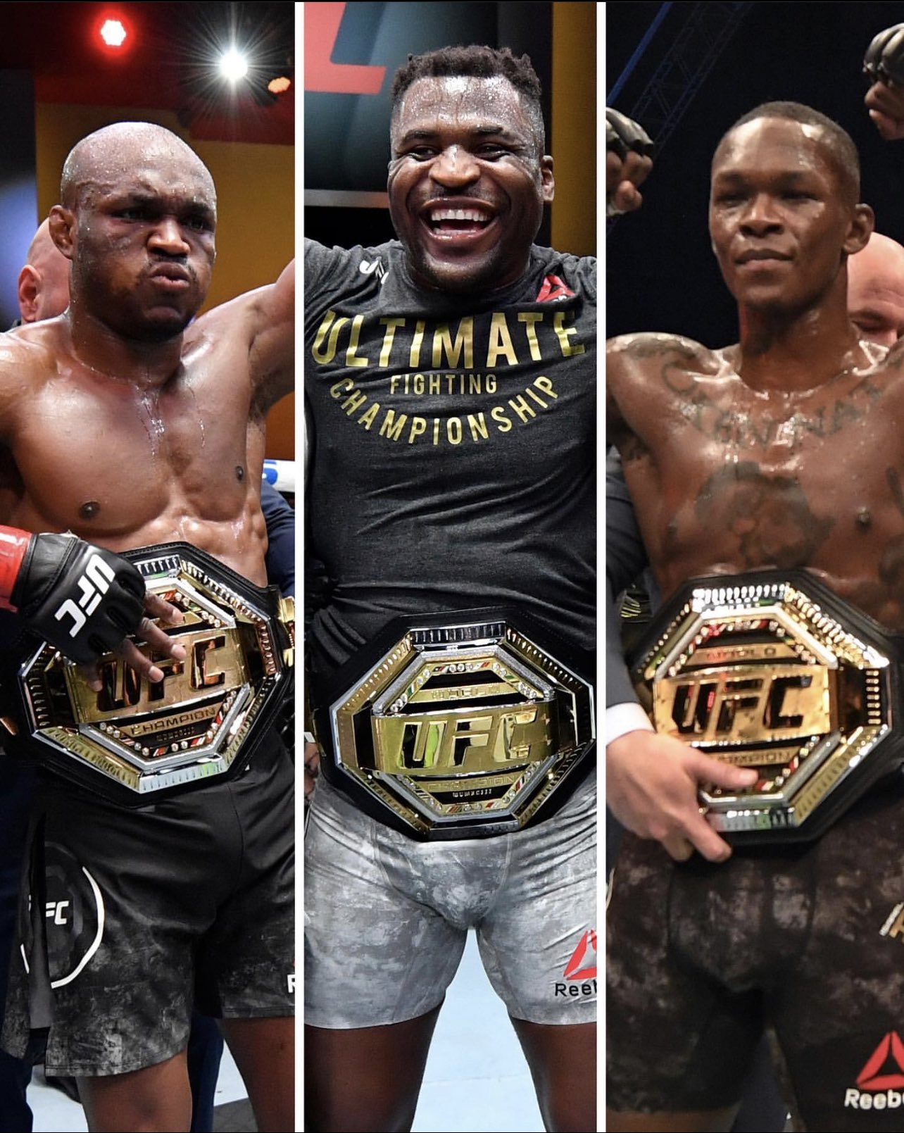 Kamaru Usman On Twitter These Two Kings Continue To Inspire Me More And More Every Day Africa To The World What Can T We Do