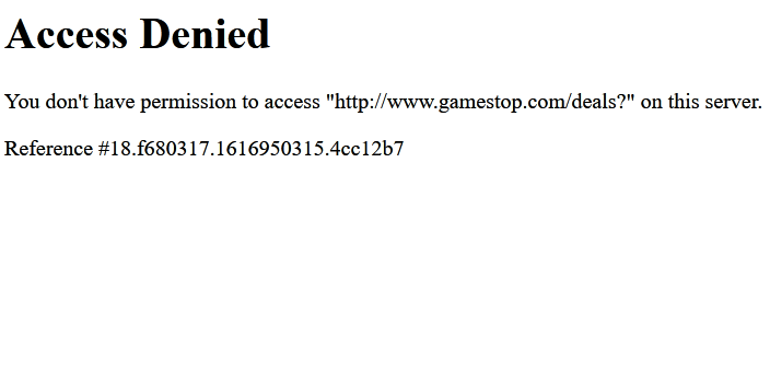 VideoVillain's tweet photo. @GameStop Would love to be able to collect buuuuuuttt... Transform your website soon guys! https://t.co/nues1ARkD3