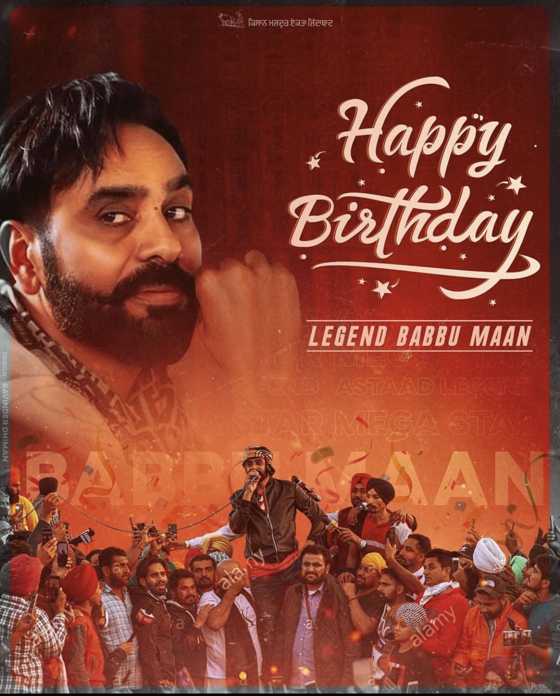 Happy Birthday   To Babbu Maan Saab  