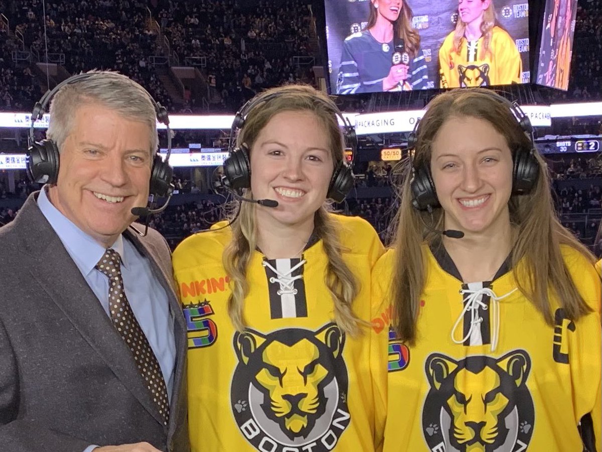DaleEArnold's tweet photo. Congratulations to #IsobelCupFinal goal scorers, @lexlaing16 and @JilliantDempsey of @TheBostonPride for their @NWHL championship last night. Jillian was also named MVP of the Cup. https://t.co/363XZ7k2fD