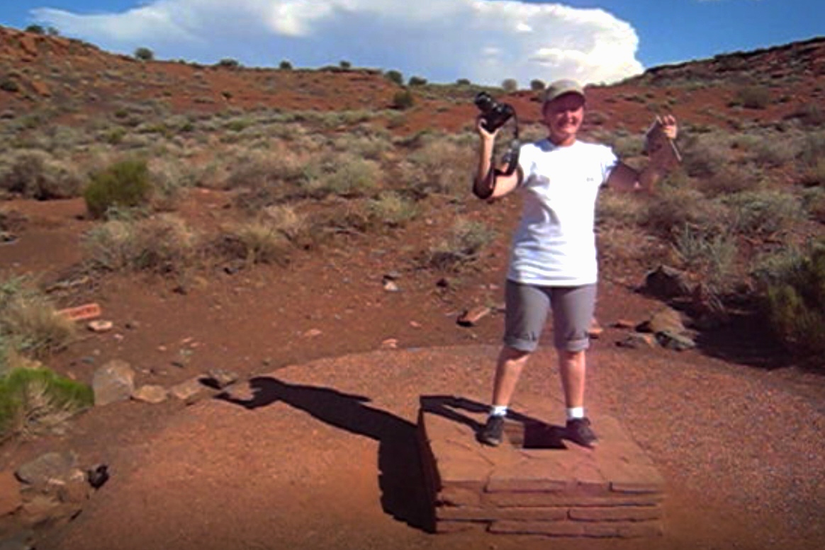 TimeTraveler911's tweet photo. Unfortunately no photo, but a video that's too large to upload. Sorry for the bad quality, but this is just a hardcopy from the movie. Me standing over the #blowhole enjoying the cool air coming from down there.
#Wupatki #Arizona https://t.co/SwOFElUgvV