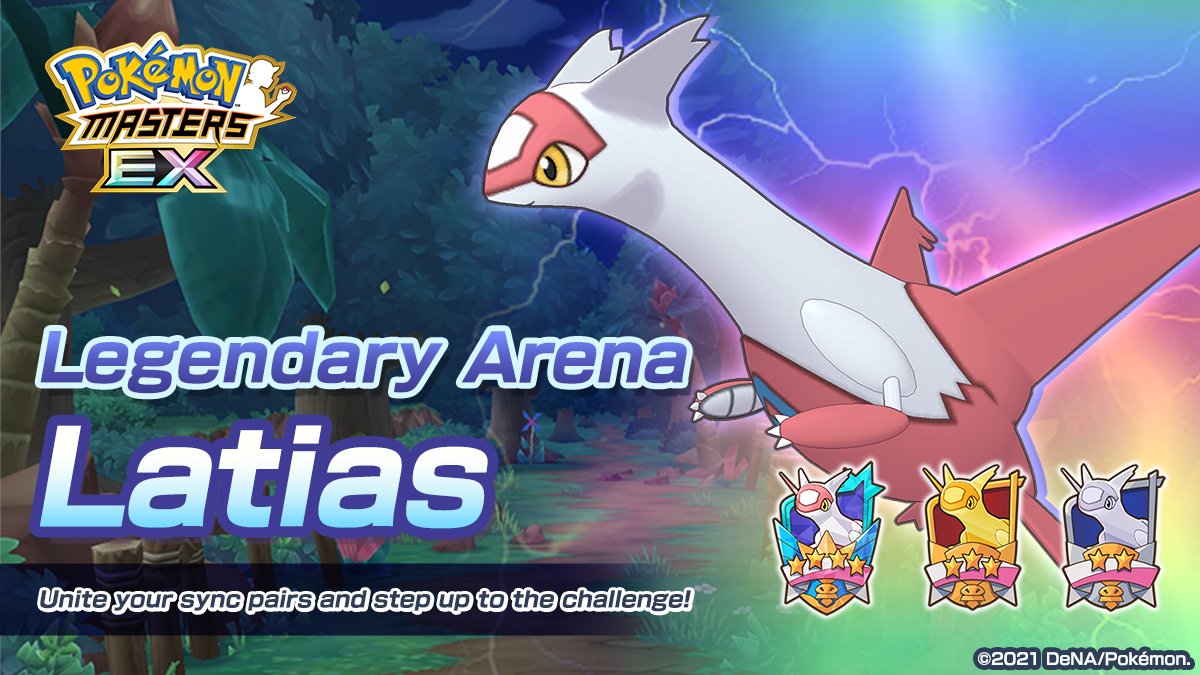 Combate Legendaria Latias Pokémon Masters