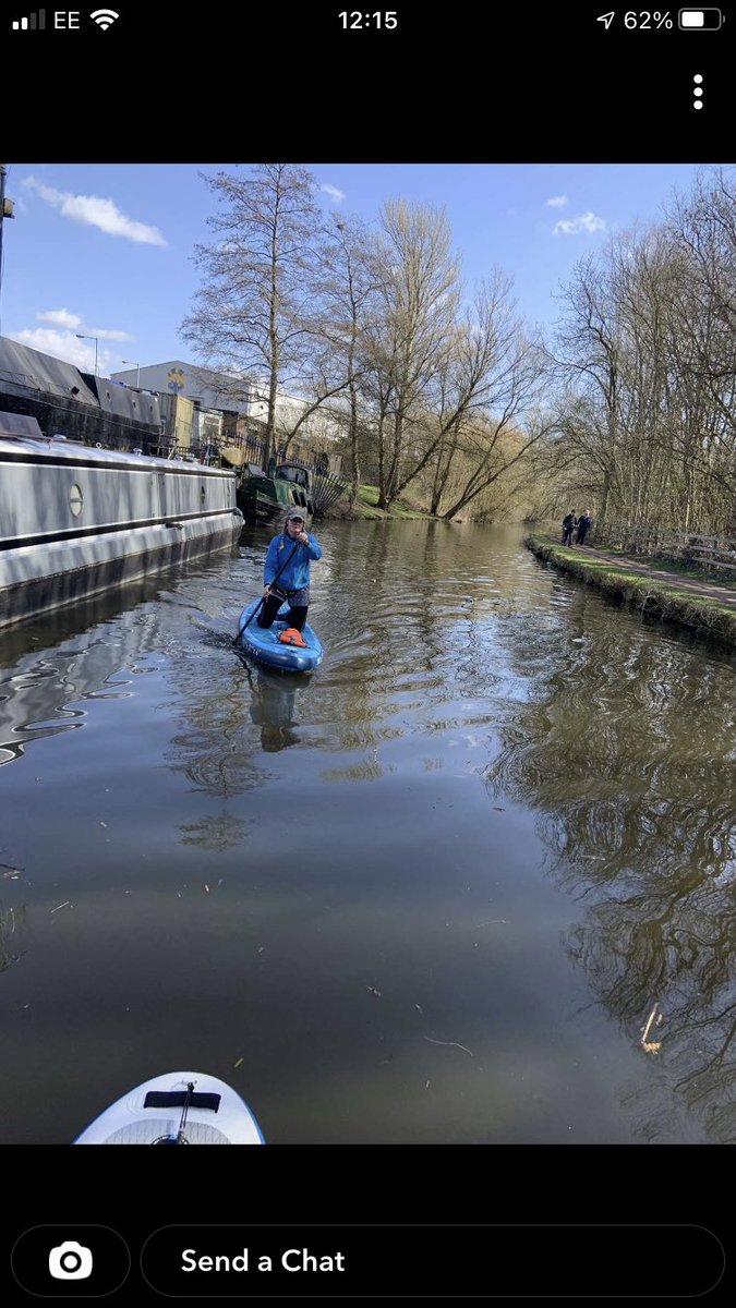 Georgiagiraffe's tweet image. New board, in the sunshine, getting there.
#paddleboarding #paddlepower #spring #sunshine #peakcanal #tamesidecanal