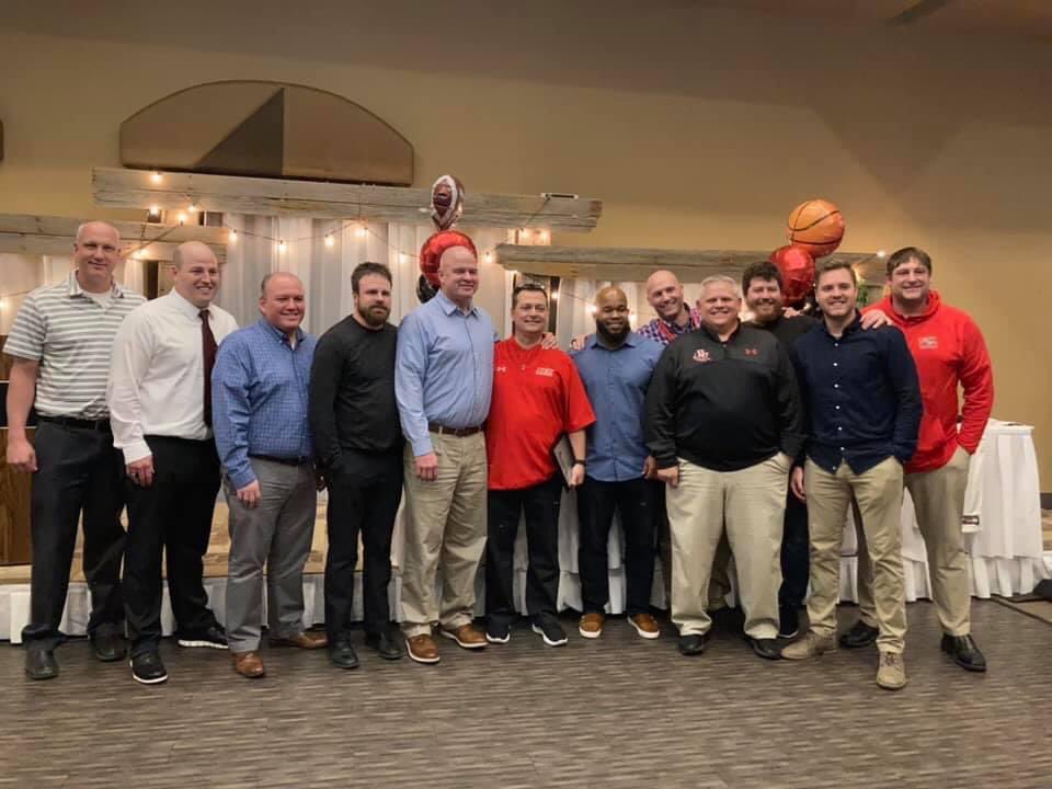 Last night two very special men were enshrined into the Brandon Valley Hall of Fame. Chad Garrow <a href="/chadgarrow/">Chad Garrow</a>, <a href="/bvhsfootball/">BV Lynx Football</a> &amp; Brent Deckert <a href="/BVBoysHoops/">BV Boys Basketball</a>. Their positive impact on their students, their coaches, their families and our community will forever be their lasting legacy.