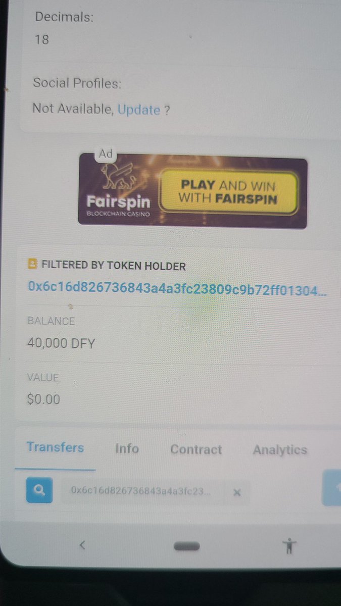 Chris03532774's tweet photo. @jaspurc @dotify_org Yeah I bought and someone took it
This is the address that it was sent to. https://t.co/PEnaPvHSNo