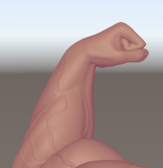 近藤嘉徳 手 手首はこんなものかなぁ もう少し調節必要かなぁ 手って難しいなぁ