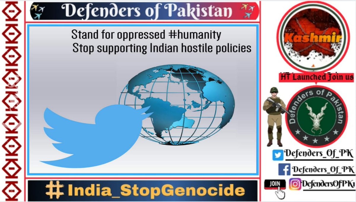 #India_StopGenocide 
Stand for oppressed #Humanity 
Stop supporting INDIA Hostile Policies For Peace #UNGA @Human_RightsWatch