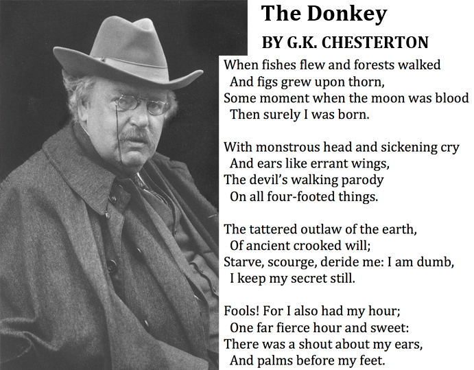 Happy Palm Sunday. #gkchesterton #PalmSunday2021