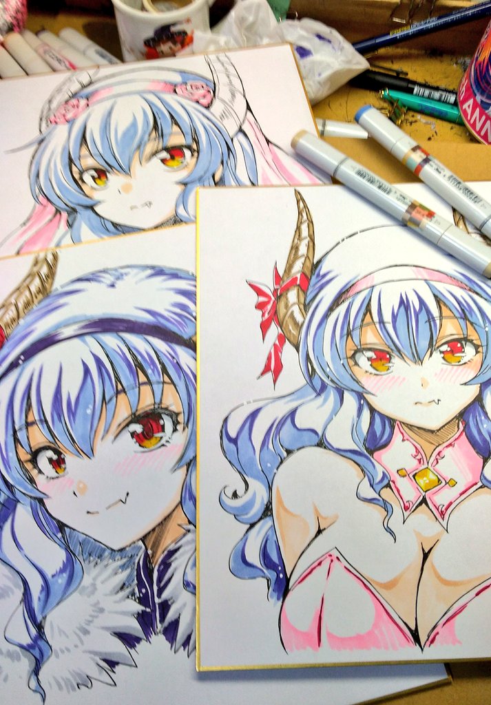 千明太郎 タルロス まおチョロ第2巻発売中 ヘル様の色紙をひたすら描く休日だった 千明太郎 タルロス まおチョロ第2巻発売中 ヘル様の色紙をひたすら描く休日だった