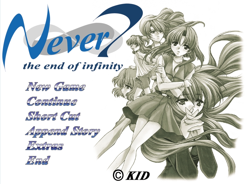 After spending time figuring out how to install this, i've somehow managed to make this game work, yay.So, it's finally time for another Uchikoshi VN - the series that he wrote way before Zero Escape - Infinity series! Starting with the 1st game in the series, Never7!