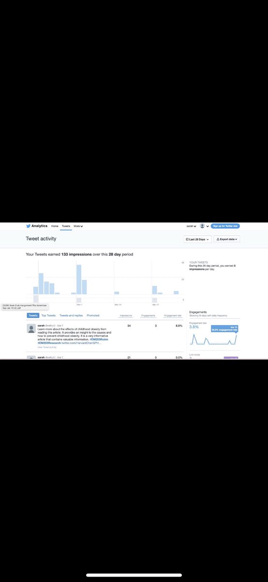 sarah tweet media