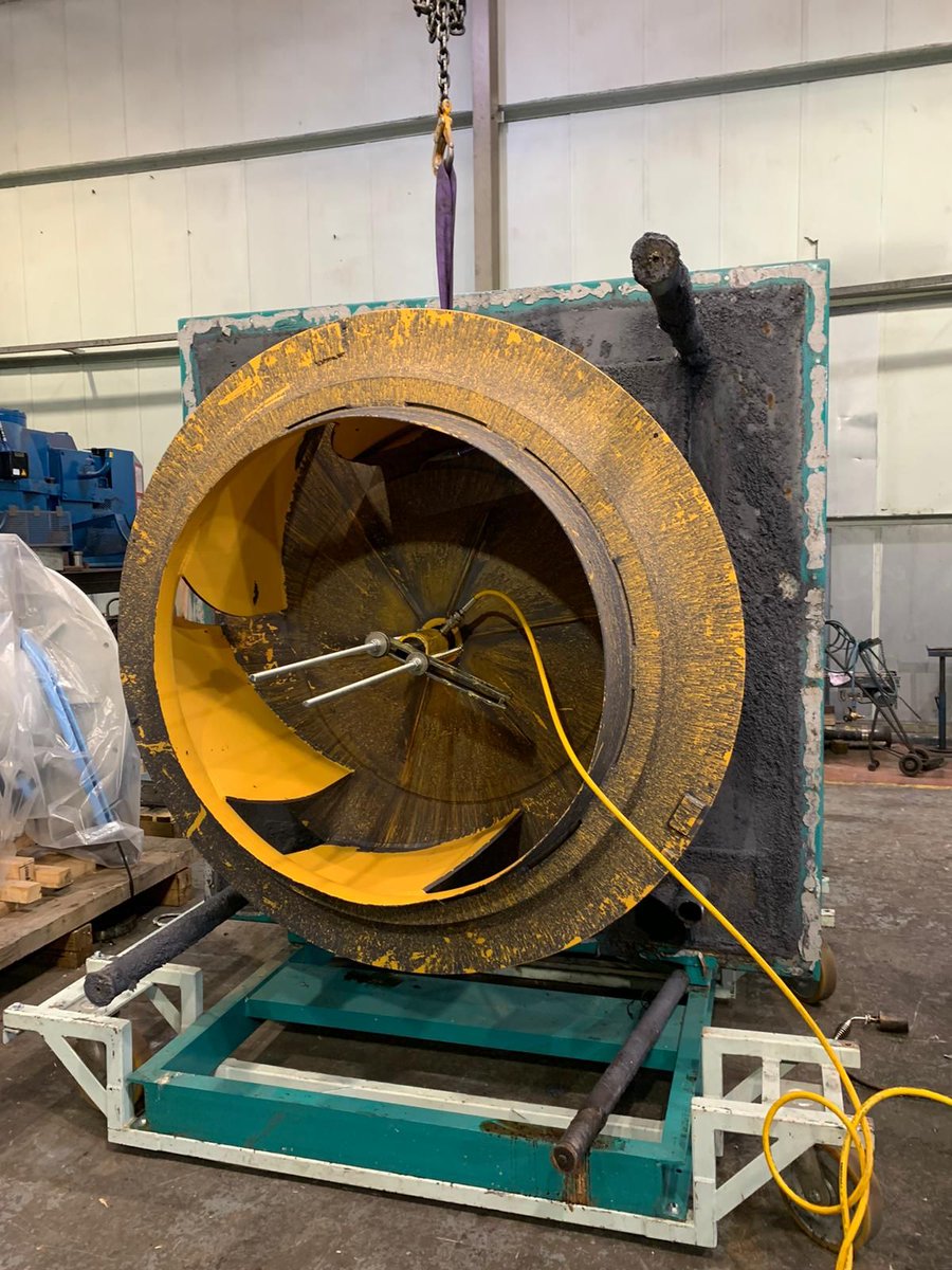 RJWEngineering's tweet photo. Rewinds & J Windsor have the skills, experience and #Equipment to carry out best practice #Repairs ensuring reliability and extended service life.
This is an example of an 132kW motor and #FanUnit that came in for repairs. Click the link to find out more
https://t.co/q1iB33keuU https://t.co/mttmL76Njp