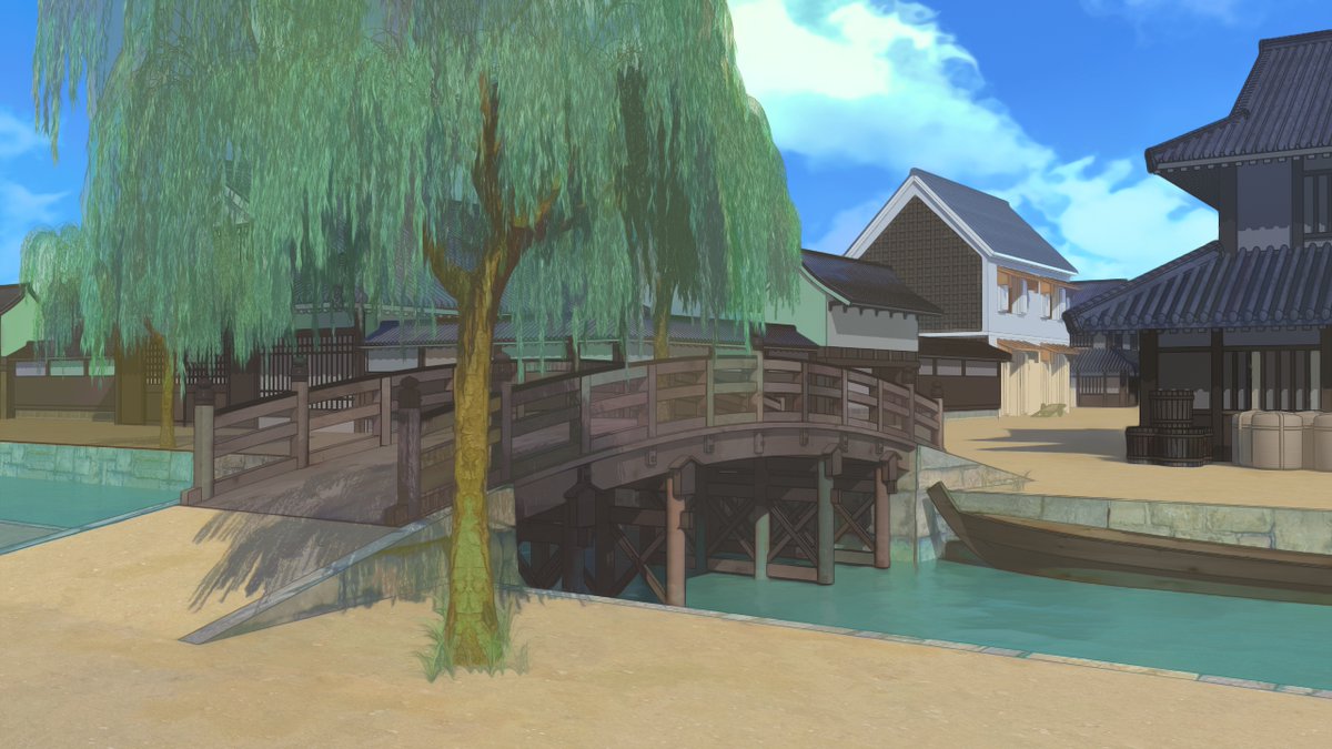 TheLastClanVN's tweet photo. A walk along the river...sounds like a relaxing date spot, doesn't it?
Who would you take here?
#datingsimsunday #vndev #visualnovel #otome https://t.co/TNR3DvGEmm