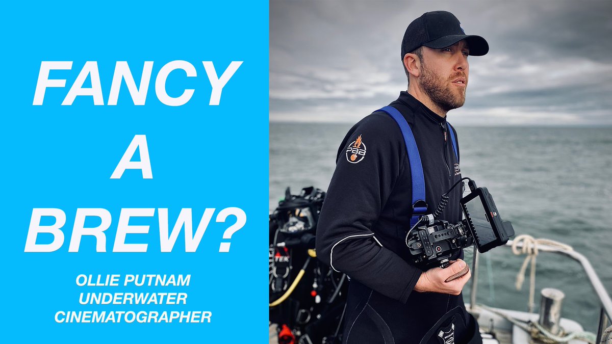 Are you a Scuba Diver - FANCY A BREW? (Series 2 Episode 9) out in the morning - Talking to Ollie Putnam - Underwater & Topside Cinematographer - he’s been diving all over the world on a variety of conservation projects. #podcast #spotify #applepodcasts #oceanadvocate #scuba