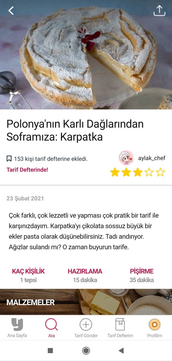 shracrr's tweet photo. Tarifi fazla ciddiye aldım sanırım,  özellikle de dağlar kısmını @yemekcom https://t.co/n4LDfDmkE4