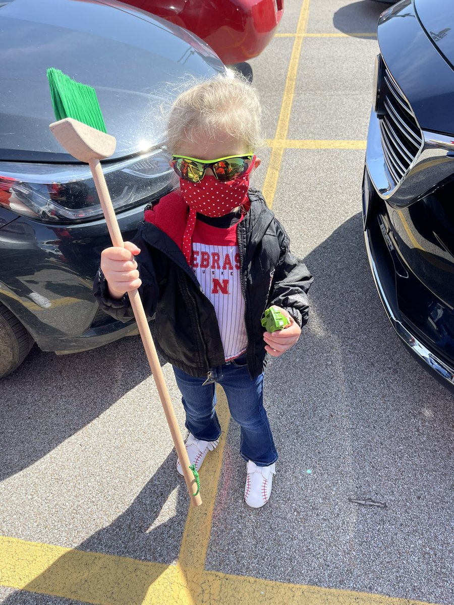 Ready for this @Husker_Baseball sweep today!!!