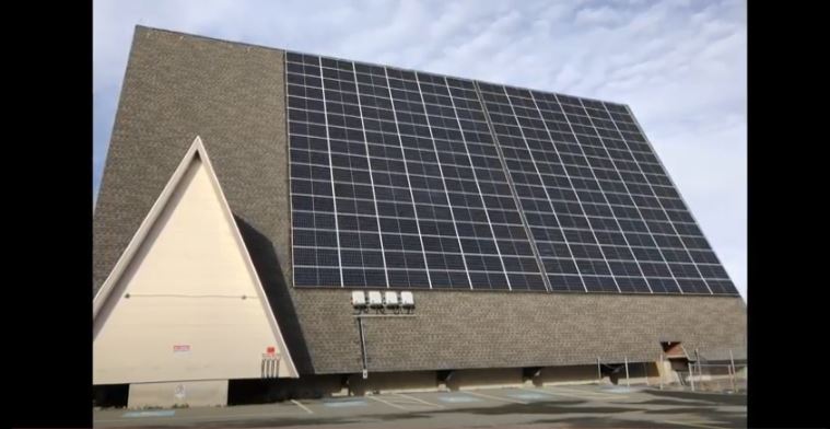 SolarNS's tweet image. Newly installed 60 kW solar installation at Rockingham United Church in Halifax. Part of Solar electricity for Community Buildings Program. @NS_Energy_Mines @CleanFoundation @EcologyAction @NaturalForcesWD @DesignPointEng @UnitedChurchCda