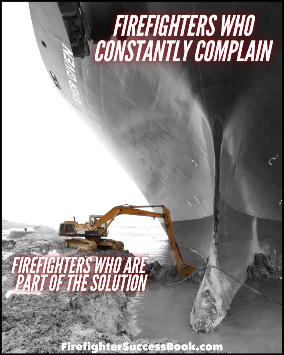 Keep doing the right thing, even if it isn’t the popular choice.

FirefighterSuccessBook.com
