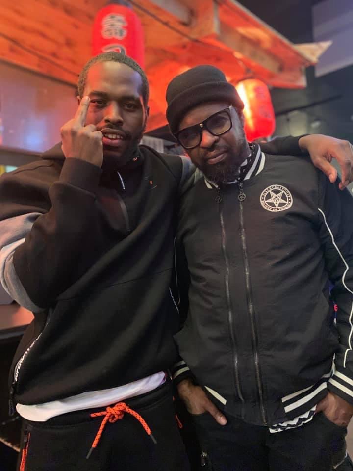 BOK_NERO's tweet photo. I blanked out at points during my set but I made it thru #RIPDennieblu 
💯🕊💙 https://t.co/9SvIOuCKT8