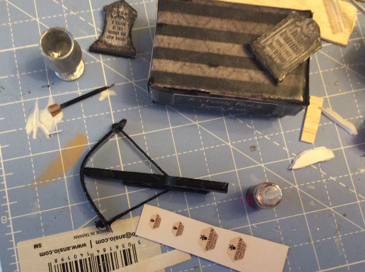 nvitation's tweet image. We’ve been working on a new theatre gift box today..can you guess which show this is for? #musicals #nametheshow