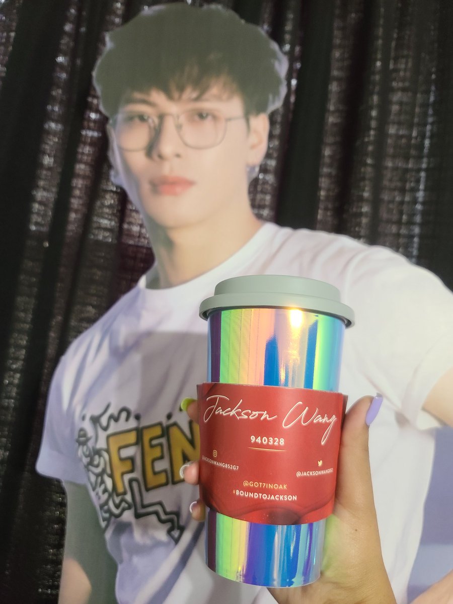 LaDawnDawnny's tweet photo. Thank you so much @GOT7inOak ❤ everything is so cute! I love the cupsleeves and pic of Jack. So happy to be apart of the virtual cupsleeve event.
I know Jackson is proud to have such sweet fans. ❤
#BoundToJackson #KingJacksonDay #JacksonNeverAlone #JacksonWang https://t.co/mn7lQv2dfE