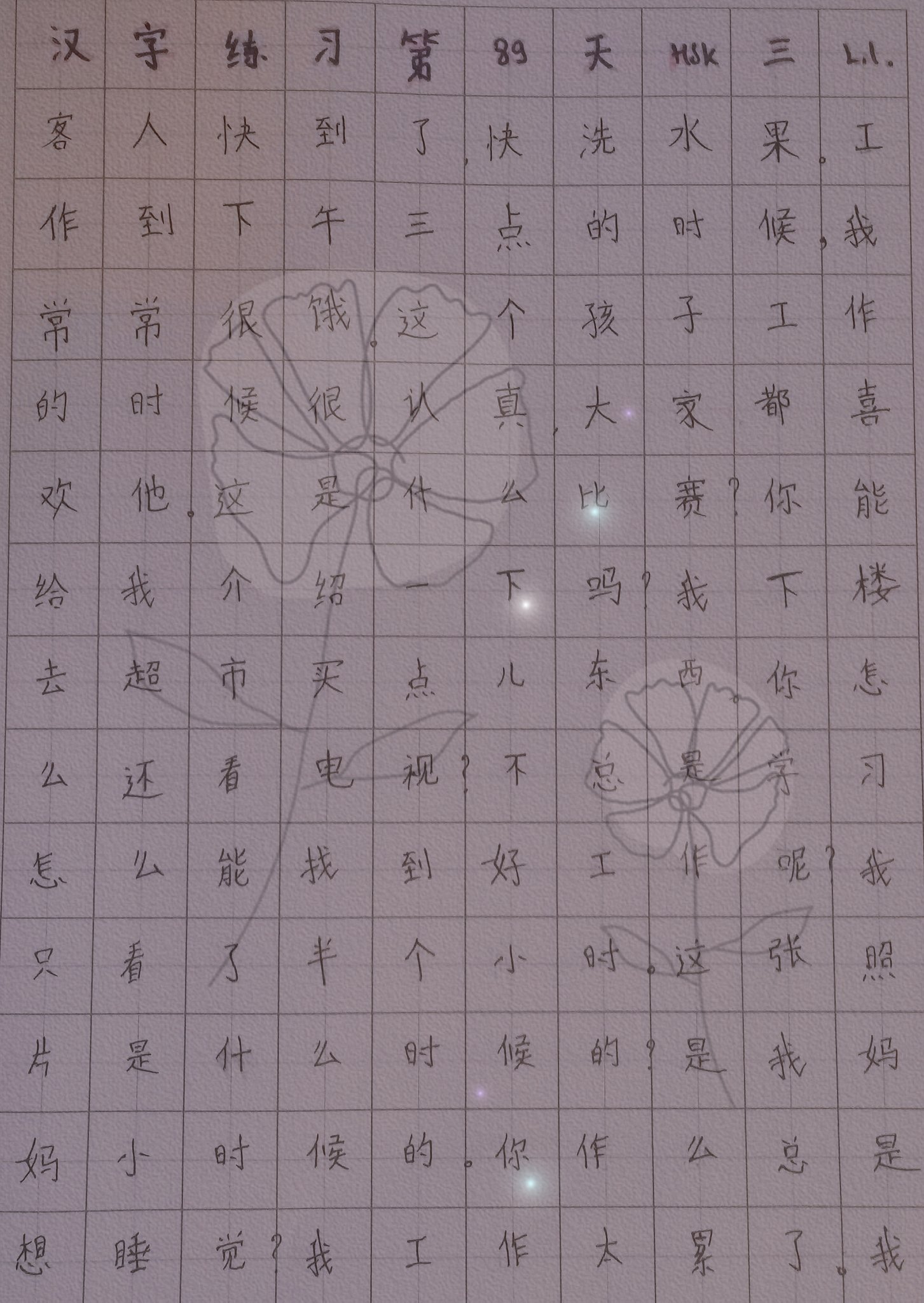 Marchellkaaa 在twitter 上 汉字练习第 90 100天只有10天啦 学习 学习中文 Calligraphy 汉语 汉字 Languagelearning Chinese Hsk3 学习汉语 Mandarin 爱中国 Challenge Day Day90 Xixi Characters T Co 8f0kgcl59f Twitter