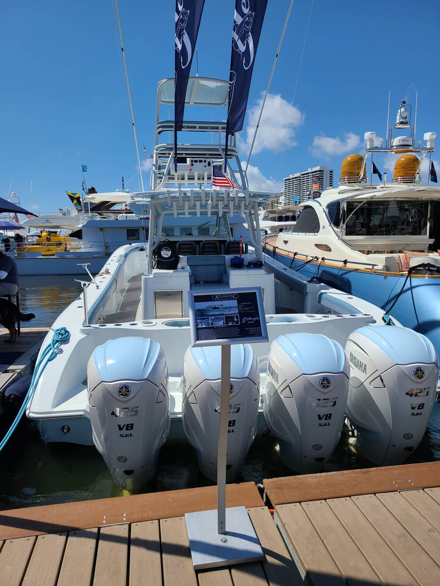 Yacht_Brokerage's tweet photo. Don't miss the 54' Yellowfin at the Palm Beach Boat Show! 

@yellowfinyachtsoffshore #atlanticyachtandship #yellowfinboats #aysyachts #boatshow #palmbeach #yachts #centerconsole https://t.co/q1sGT9wFun