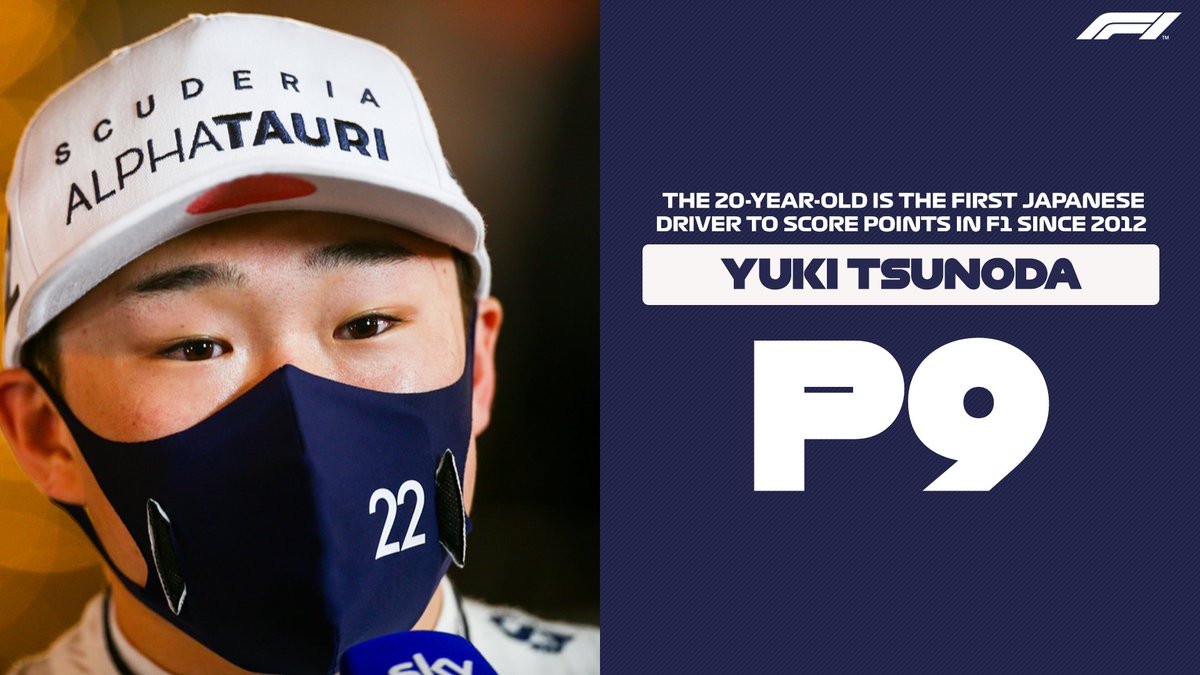 When you end your country's long wait for an F1 points finish in your very first race 👀🇯🇵

What a debut from <a href="/yukitsunoda07/">角田裕毅/Yuki Tsunoda</a> 🙌

#BahrainGP 🇧🇭 #F1 @AlphaTauriF1