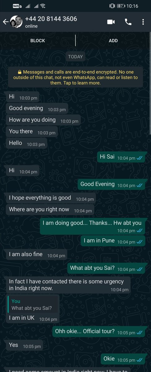 SwappyDPappi's tweet photo. @PuneCityPolice @CPPuneCity @DGPMaharashtra This number +44 20 8144 3606 is using Friends Profile Pic n askg https://t.co/ScyYbcKdMW used colleagues DP n askd money.I dialed colleague n realized it's fraud;I tried getng account screenshot bt it cleaned.Its South Indian Accnt Name https://t.co/fpMn0FWItf