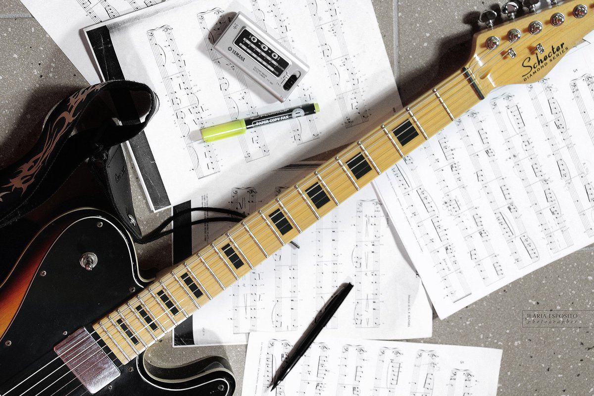 ...music is born in our head, passes through our hands, is immortalized on paper and finally returns to our head ... the circle of music ...