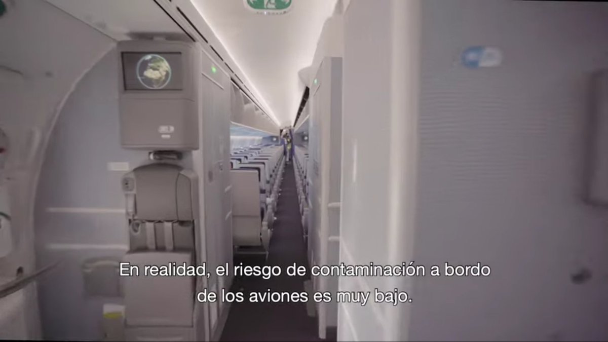 KLM_ES's tweet photo. Penúltima pregunta del concurso #KLMVuelaSostenible 

P4 ¿Cada cuánto tiempo se renueva el 100% del aire del interior de nuestros aviones con aire limpo procedente del exterior? https://t.co/leidUUMs39