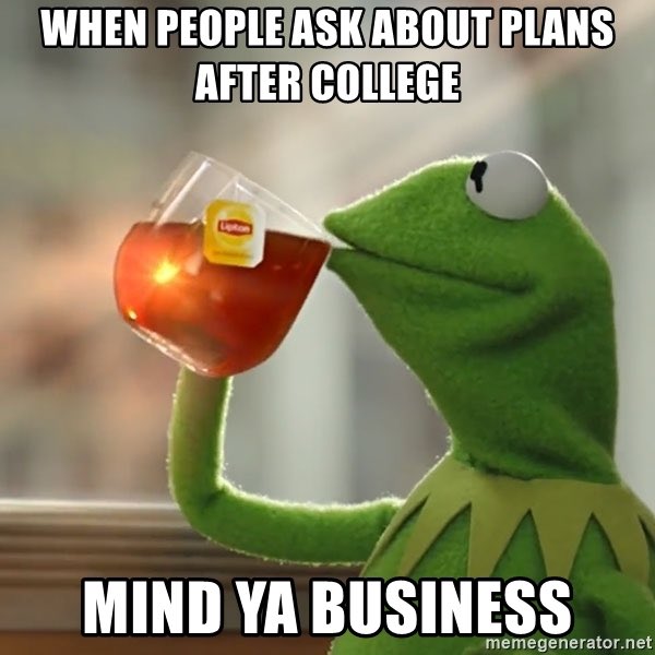 ElonGraves's tweet photo. I’m excited to announce that I am still figuring out my life haha #MCO355 #GraduationStress https://t.co/Y6gLwkS2SG