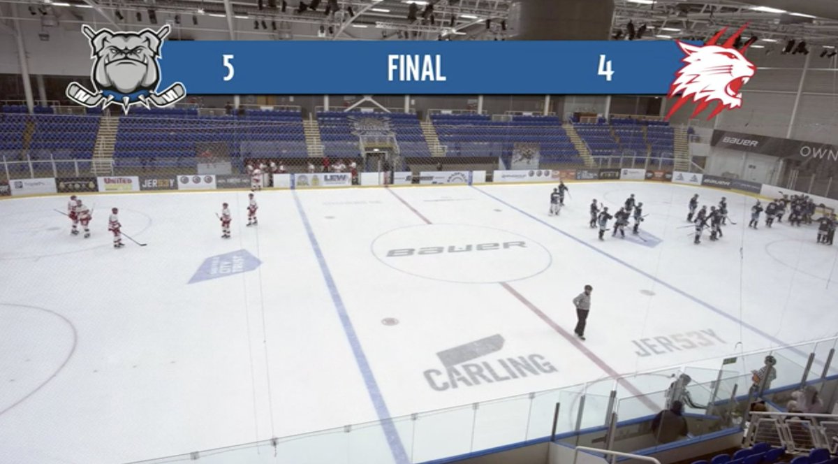 NIHLhockey's tweet photo. Final buzzer in #SpringCup2021 at Bauer Arena sees @SteeldogsIHC complete a perfect 12&amp;0 record with a 5-4 win over @SwinWildcats 

Congratulations to Sheffield 🏆 players and staff on their success.

#oneNIHL https://t.co/Hy3qkSJfrg