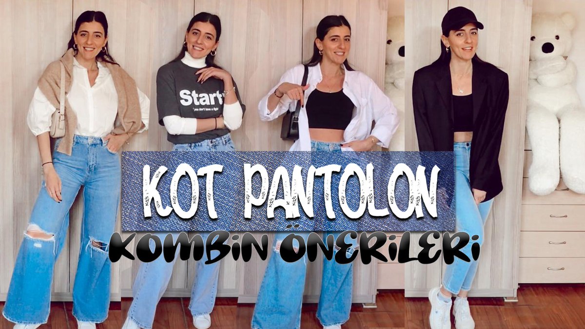 KOT PANTOLONLARI NASIL KOMBİNLİYORUM | JEAN TÜYOLARI👖 | MOM JEAN, WIDE L... youtu.be/GiZG_vG0CwA <a href="/YouTube/">YouTube</a> aracılığıyla