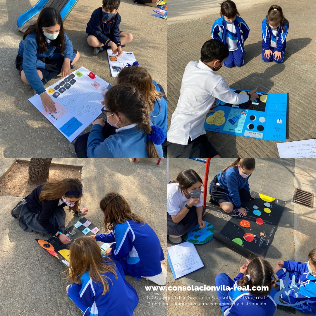 consolacionv's tweet photo. Els dos cursos han estudiat el Sistema Solar🪐 i l'alumnat de 5é ha elaborat uns meravellosos Lapbooks que han explicat als més xicotets.👨‍👩‍👦‍👦

Ens encanta aprendre junts!❤️

#ConsolacionEduca
#Muévete https://t.co/xzESvpgvyh