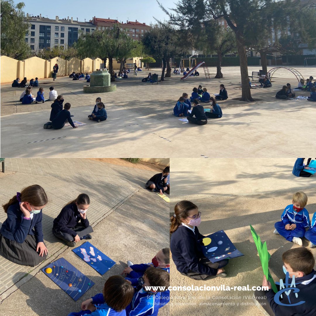 consolacionv's tweet photo. Els dos cursos han estudiat el Sistema Solar🪐 i l'alumnat de 5é ha elaborat uns meravellosos Lapbooks que han explicat als més xicotets.👨‍👩‍👦‍👦

Ens encanta aprendre junts!❤️

#ConsolacionEduca
#Muévete https://t.co/xzESvpgvyh