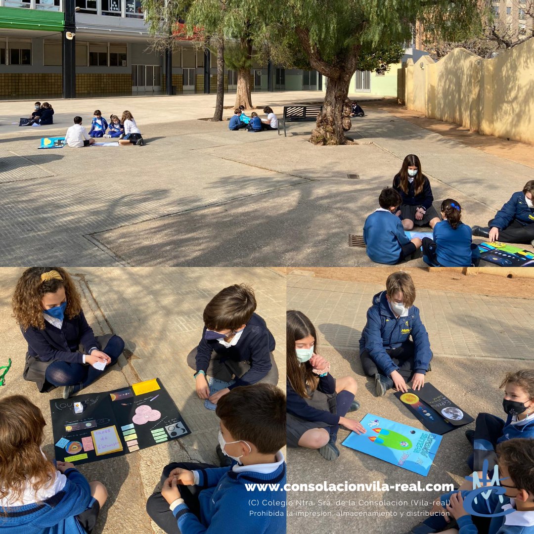 consolacionv's tweet photo. Els dos cursos han estudiat el Sistema Solar🪐 i l'alumnat de 5é ha elaborat uns meravellosos Lapbooks que han explicat als més xicotets.👨‍👩‍👦‍👦

Ens encanta aprendre junts!❤️

#ConsolacionEduca
#Muévete https://t.co/xzESvpgvyh