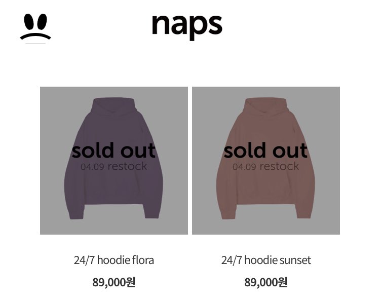 naps sweatshirt wonho