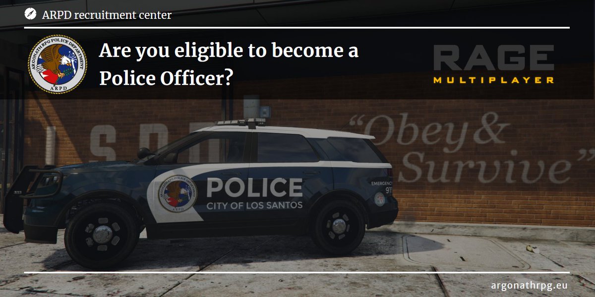 ArgonathRP's tweet photo. Tell us your 5 reasons why you want to be a Policeman? 🚔  🚨

#Argo2021 #ArgonathRPG #GTA5 #RageMultiplayer #GTAROLEPLAY #RAGEMP #community #roleplay #ARPD #Multiplayer https://t.co/yYE61MBl9Y