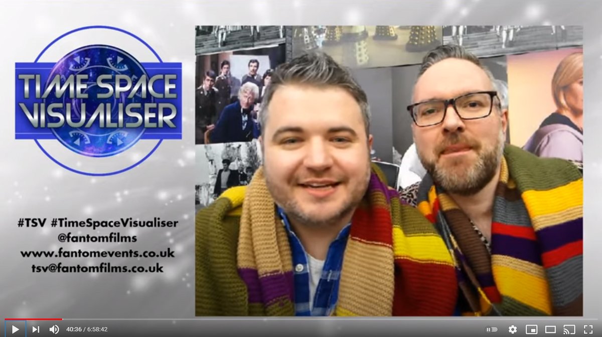 fantomfilms's tweet photo. #TimeSpaceVisualiser launched on this day in 2020 with over 5 hours of free #DoctorWhoLockdown entertainment. We went on to produce nine more LIVE #YouTube events and more recently 17 zoom talks during the latest lockdown! You can watch it all here: https://t.co/NWdogdWzTd https://t.co/7LwpmOICHG