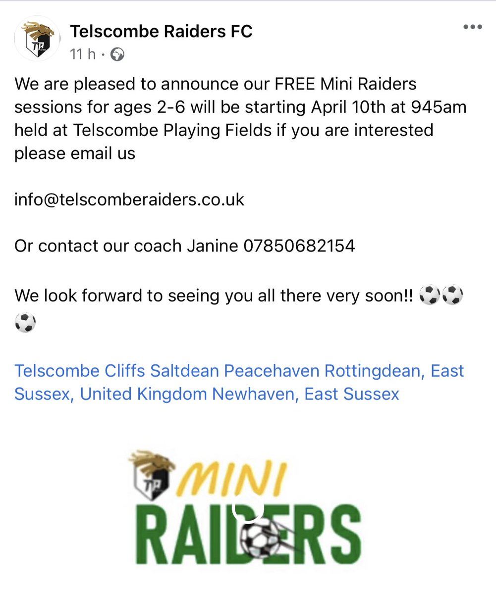 Telscombe Raiders FC tweet media