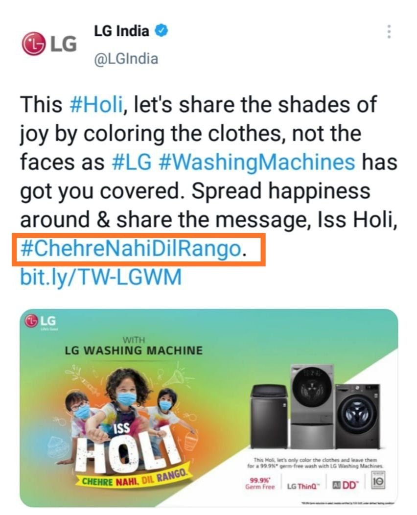 varadadya's tweet photo. #DilRang lenge aur SONY ka TV lenge.

Thank you @LGElectronics https://t.co/3EYYykmeYA