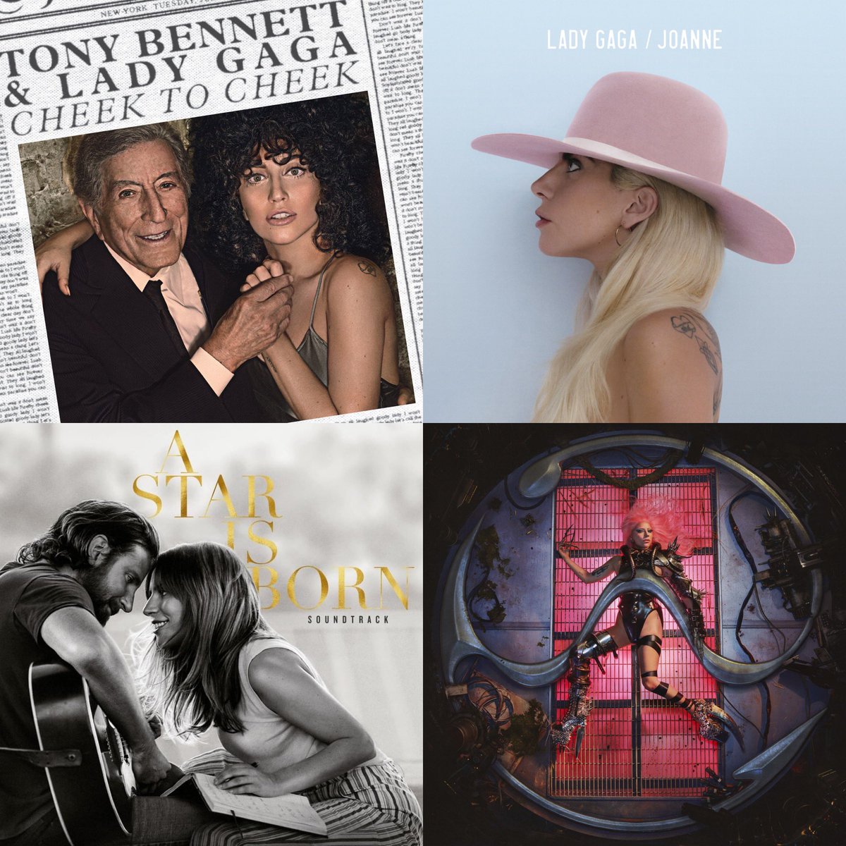 PopCrave's tweet photo. In honor of @LadyGaga’s 35th birthday, tell us your favorite project by the icon! 💿 https://t.co/tInPGU0785