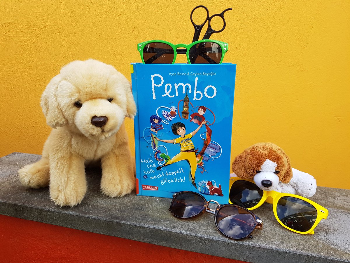 FilauAlexa's tweet photo. Pembos Vater hat panische Angst vor Hunden - und was erbt er?! Einen Friseursalon für Hunde! Lustig, verrückt und wunderschön illustriert ist #pembo von #aysebosse #hamburg #köftoffel https://t.co/GkG6OYgS36