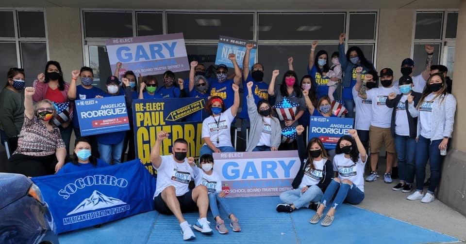 angerodriguez43's tweet photo. Thank you @SOCORROAFT for your support in the first Maga Walk in support of our campaigns!  We appreciate you all!!  #TeamSISD #TeamNajera #TeamGuerra #TeamGandara #TeamRodriguez #SOCORROAFT https://t.co/U3M6E9EMex