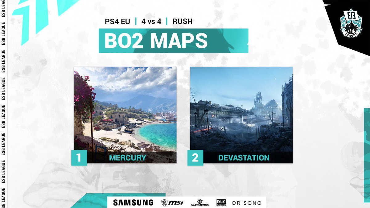 🔴WE ARE LIVE🔴

Join us for an epic match between <a href="/KaoSEsports/">KaoS Esports™</a> &amp; <a href="/EeTrib/">Tribe E-Gaming</a> Black in Week 1 Match 2 of Season 4.

Live-cast provided by:
<a href="/AWildeTime/">Michael 'AWildeTime' Wilde</a> &amp; <a href="/LycanMB/">Lycan MB</a>
 
Livestream:
esportbf.com/tv

<a href="/SamsungDE/">Samsung Deutschland</a> | <a href="/msigaming_de/">MSI Deutschland</a> | <a href="/GamersApparel/">Gamers Apparel</a>