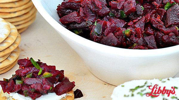 You can have regular old salsa any day - put this Roasted Beet Salsa on your #charcuterie board and pair it with brie and a cracker and you'll never go back to the old. Get the recipe by @atthepicketfence: bit.ly/2Oa9QCk