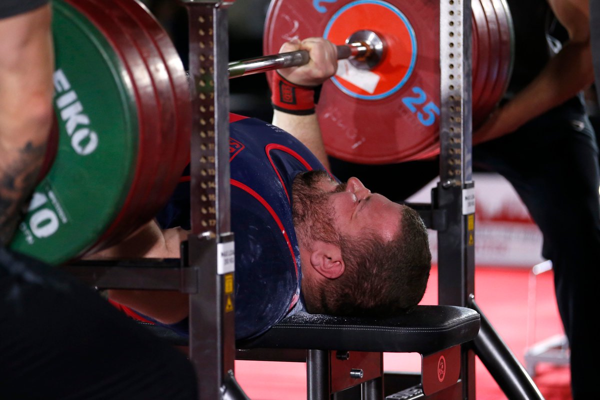 C4Paralympics's tweet photo. 202kg. Two hundred and two kilograms!

What a lift from @Liam_McGarry67 to take silver at the Para Powerlifting World Cup 💪👊

#Manchester2021 https://t.co/DSCTifcJVL