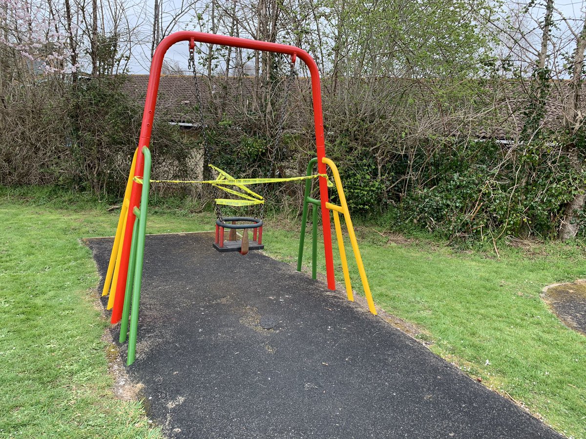 #CommunityPayback started new project today at Musgrove Recreation Ground, prep and painting children’s play equipment and park benches, litter picking. Ongoing project with other equipment in park. Good teamwork. In partnership with West Somerset and Taunton Parks. PE