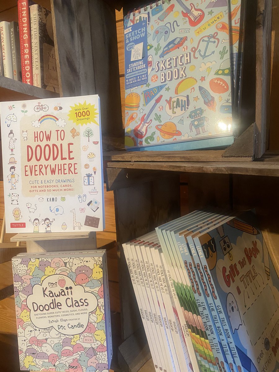 CabinBook's tweet photo. I finished setting up the picture book section. 13 days ‘til opening! https://t.co/Xs1QKbO3Wz